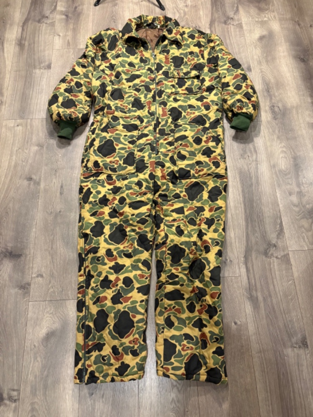 Vintage Red Head Camo Coveralls Men’s XL Hunting Made In Korea Cotton